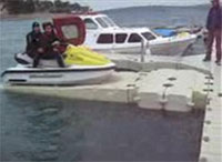 PIATTAFORMA JET SKI MOTO D'ACQUA