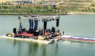 palco galleggiante