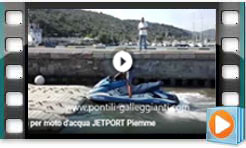 pedana galleggiante per moto d'acqua jetport max