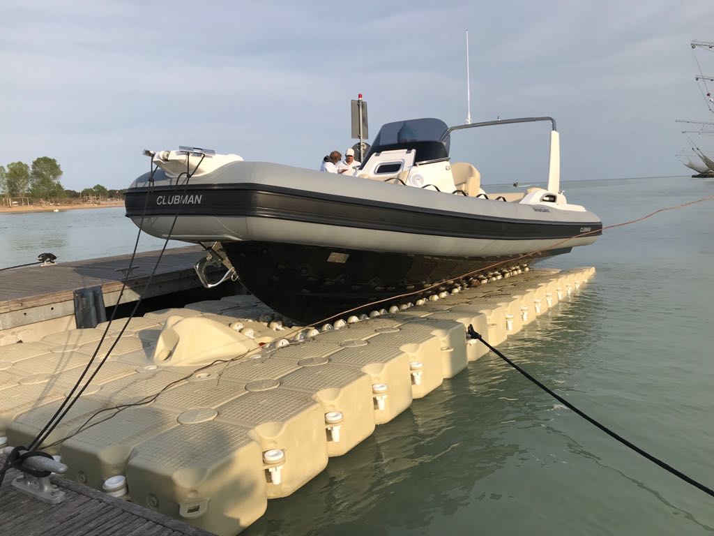 Sistema Boat Lift per gommoni